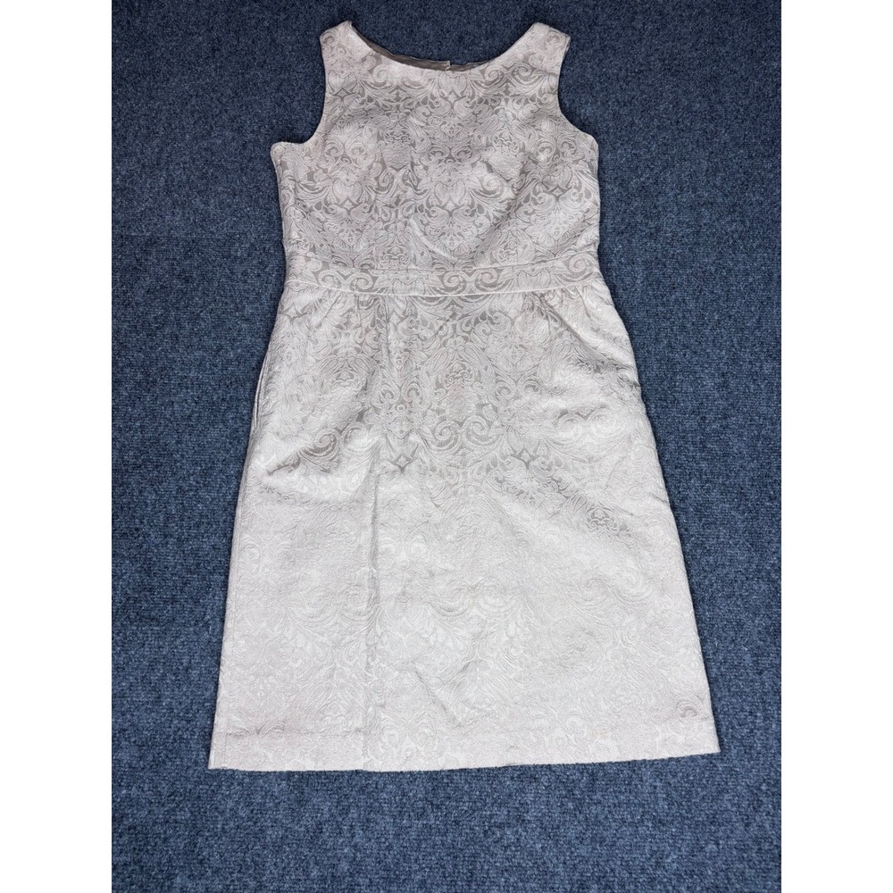 Skies Are Blue Dress Medium Sleeveless Party‎ Cocktail Damask